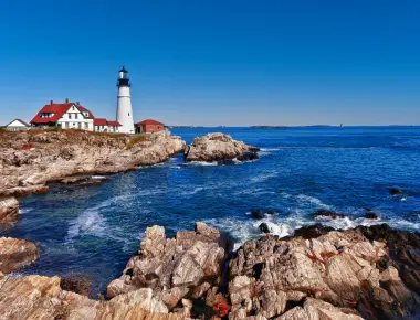 Charting the Beacons - A Journey Through Maine's Iconic Lighthouses